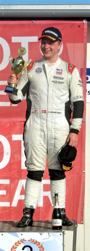 Christian Sørensen har hjemkørt mange pokaler i 2021-sæsonen.
(Foto: Åge Keseler Kirketerp)
